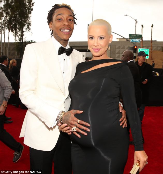 Amber Rose Baby Bump 2013