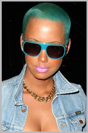 Amber Rose With Hair Pictures