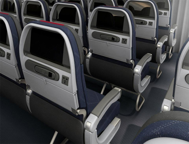 American Eagle Airlines Interior