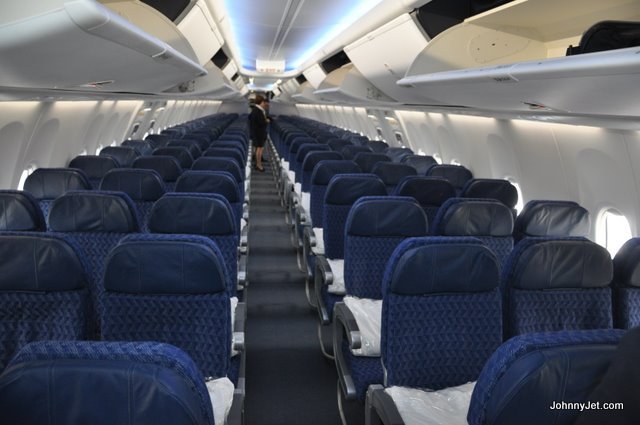 American Eagle Airlines Interior