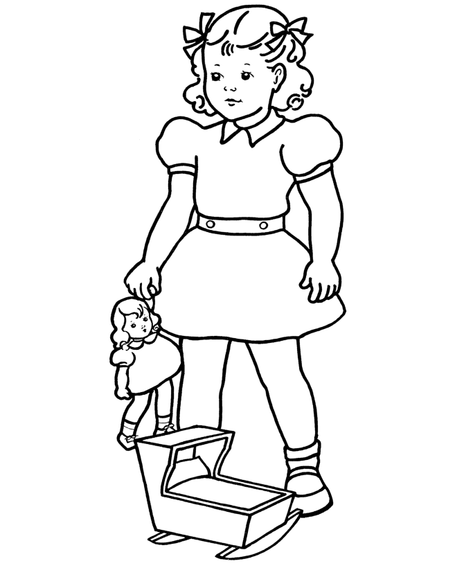 American Girl Doll Coloring Pages Printable