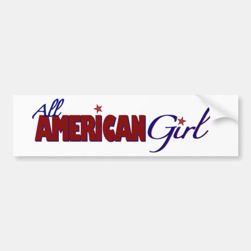 American Girl Logo Sticker