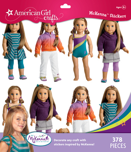 American Girl Logo Sticker