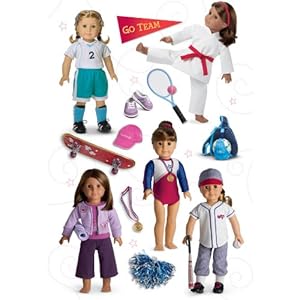 American Girl Logo Sticker