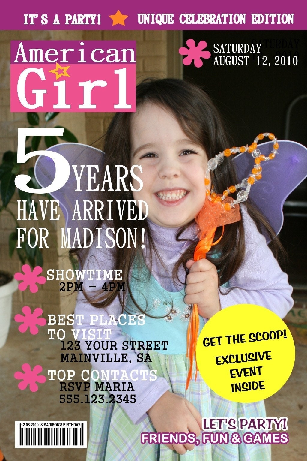 American Girl Magazine Cover Contest