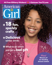 American Girl Magazine Cover Model