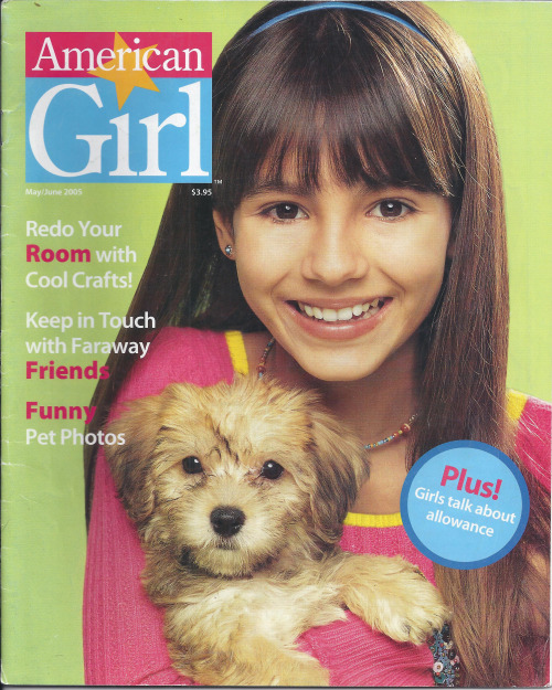 American Girl Magazine Cover Model