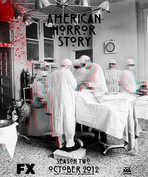 American Horror Story Season 2 Dvd Cover