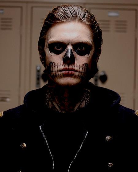 American Horror Story Tate Skull Face