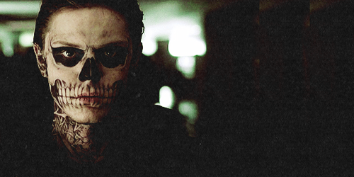 American Horror Story Tate Skull Face