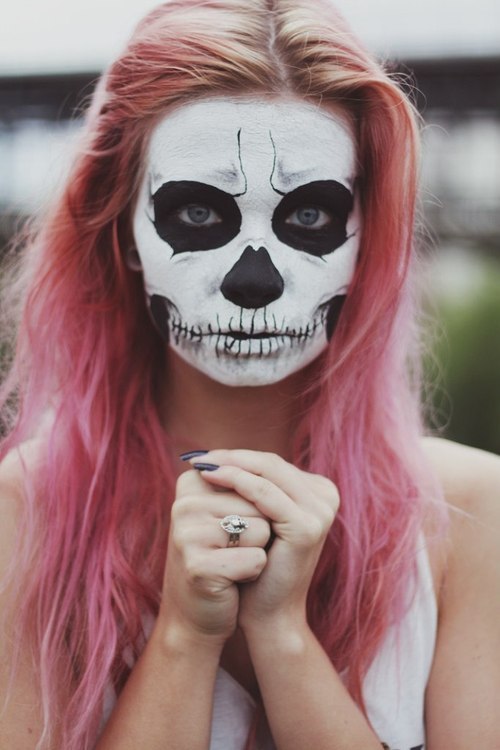 American Horror Story Tate Skull Face