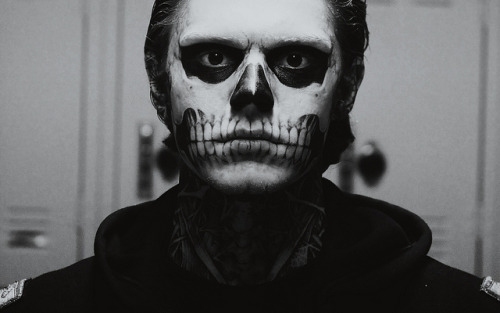 American Horror Story Tate Skull Face