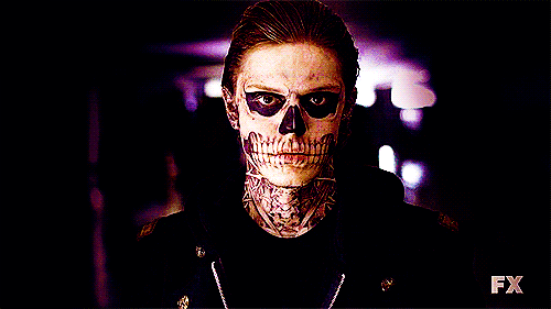 American Horror Story Tate Skull Face