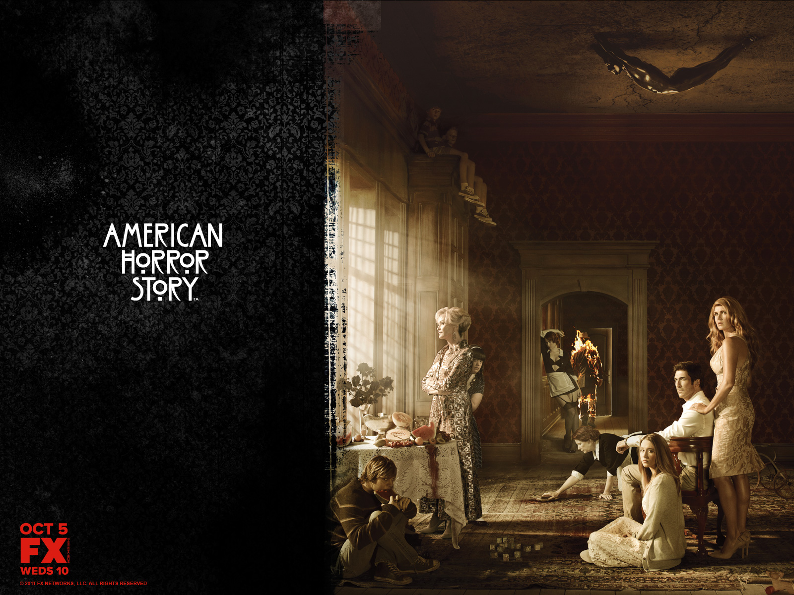 American Horror Story Tate Wallpaper