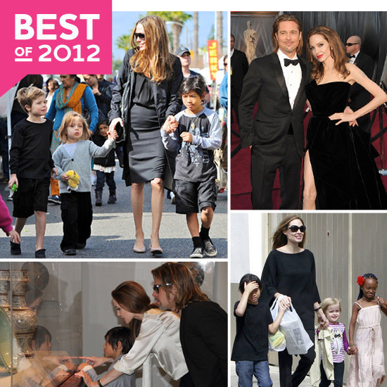 Angelina Jolie And Brad Pitt Family 2012