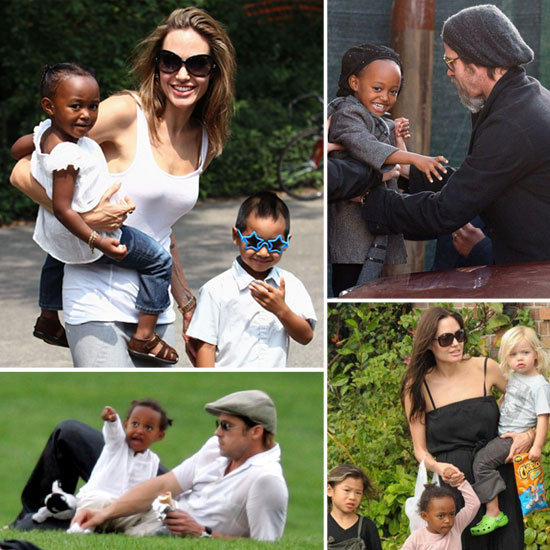 Angelina Jolie And Brad Pitt Family 2013