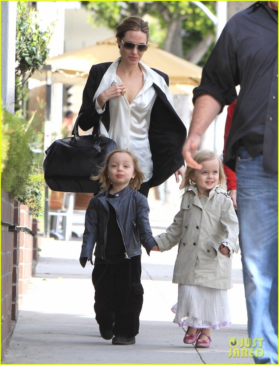 Angelina Jolie And Brad Pitt Kids 2012