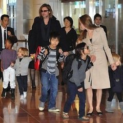 Angelina Jolie And Brad Pitt Kids 2012