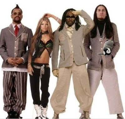 Angelina Jolie Kids And Black Eyed Peas