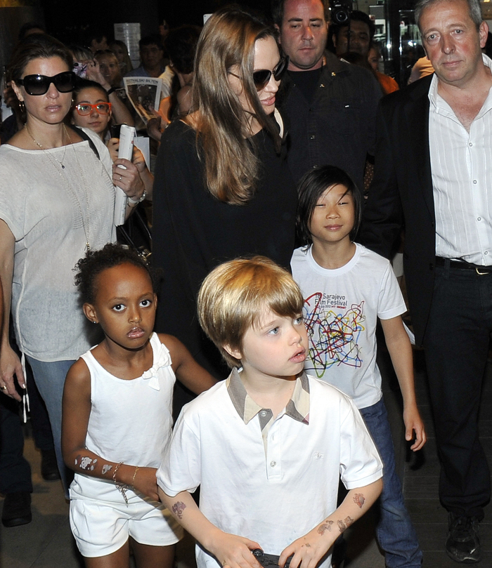 Angelina Jolie Kids Names And Ages