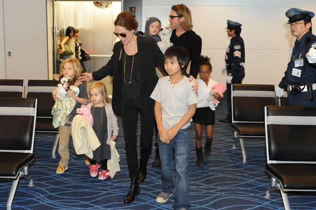 Angelina Jolie Kids Pictures 2013