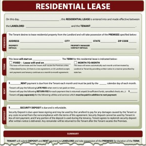 Apartment Rental Agreement Sample