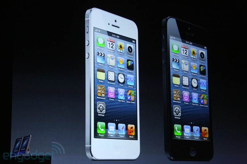 Apple Iphone 5 White And Black