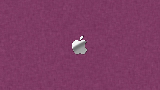 Apple Logo Wallpaper Pink