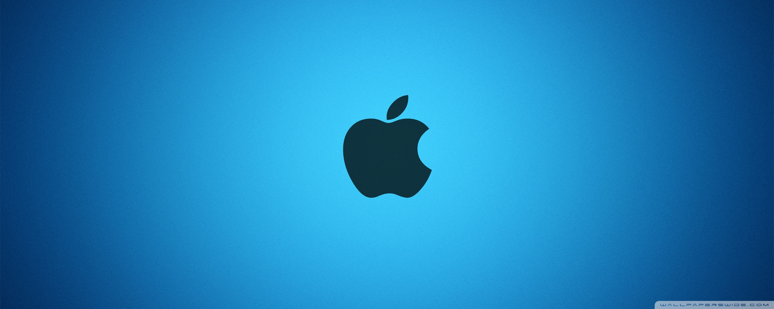 Apple Wallpaper Blue