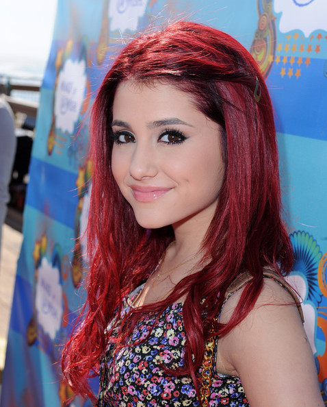 Ariana Grande Red Hair Color