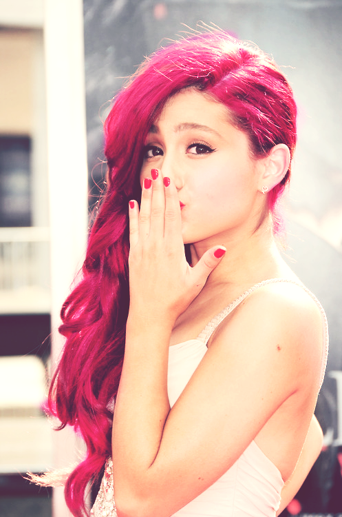 Ariana Grande Red Hair Tumblr