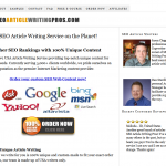 Article Writing Services Reviews