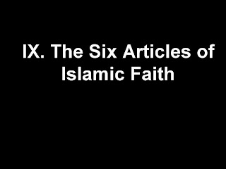 Articles Of Faith Islam