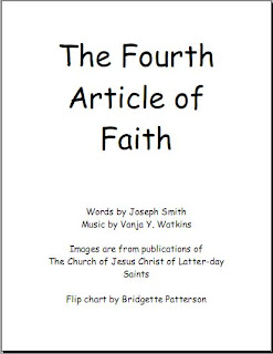 Articles Of Faith Lds Primary