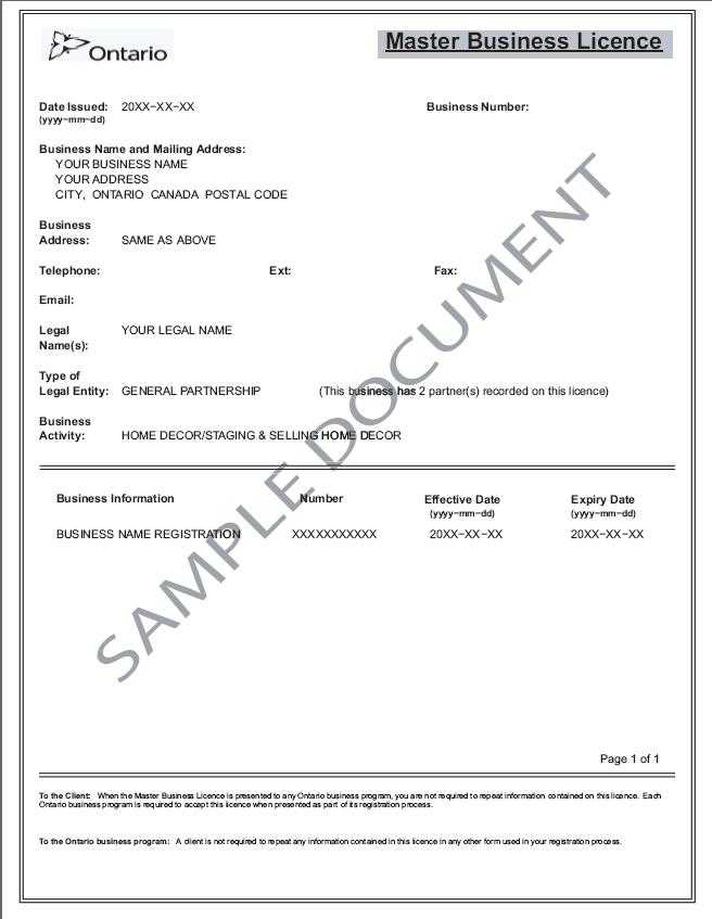 Articles Of Incorporation Ontario Search