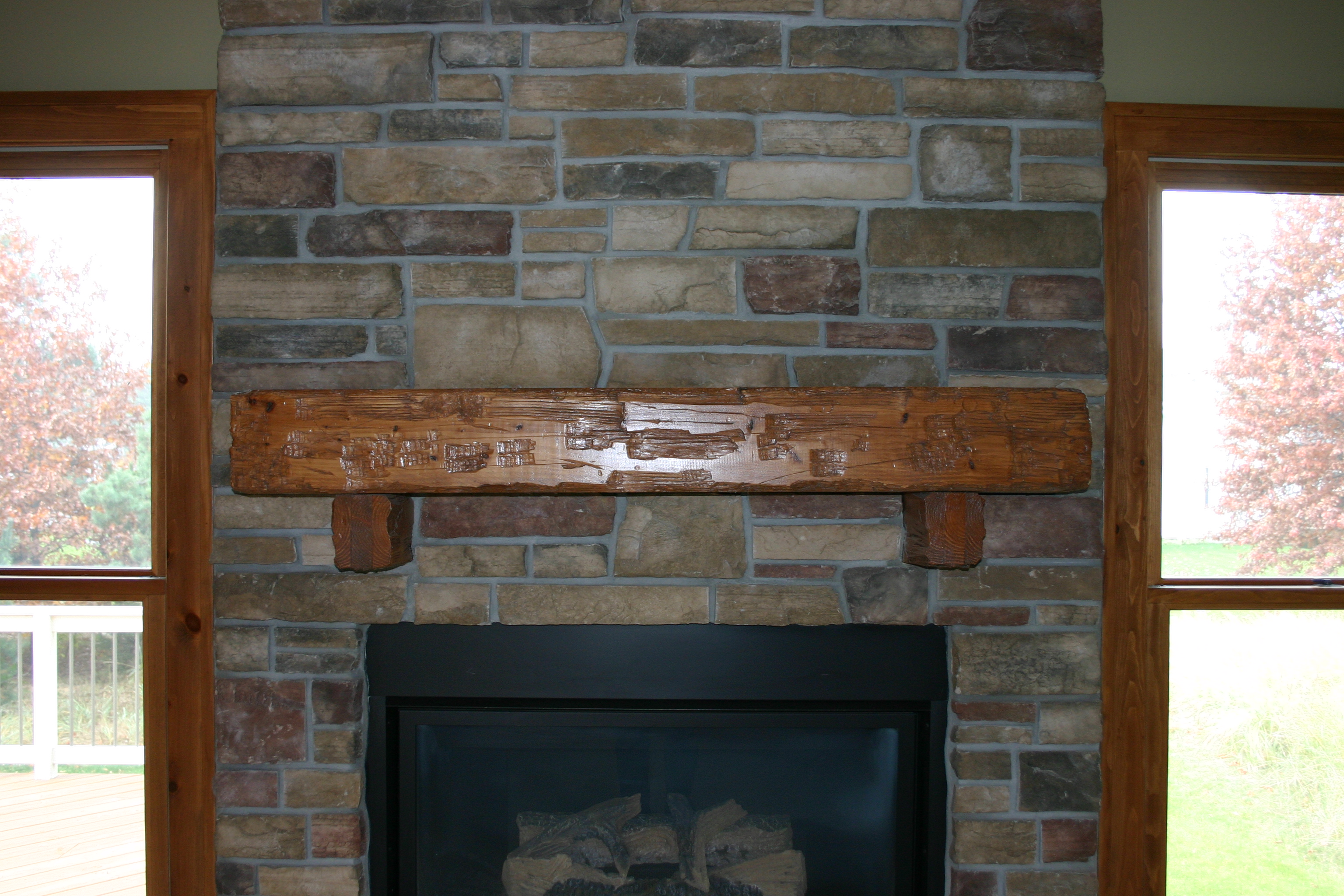 Arts And Crafts Style Fireplace