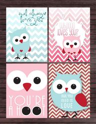 Artsy Fartsy Mama Owl Valentine