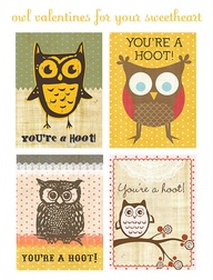 Artsy Fartsy Mama Owl Valentine