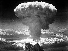 Atomic Bomb Explosion In Japan