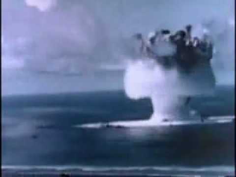 Atomic Bomb Explosion Underwater