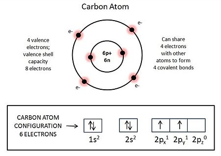 Atomic Structure Of Carbon