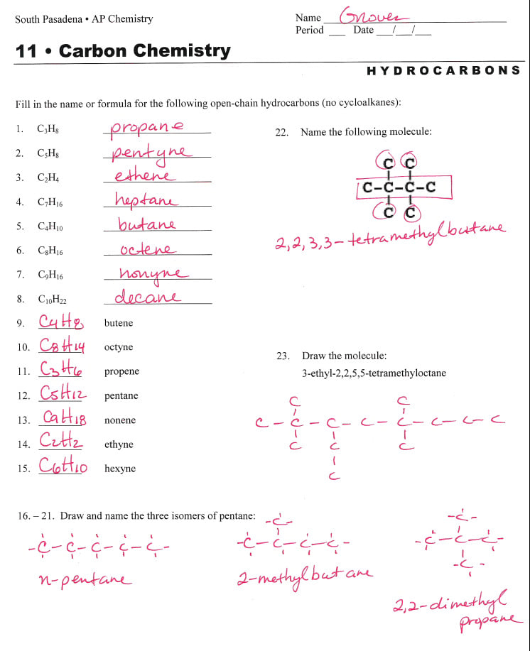 Atomic Structure Worksheet Key