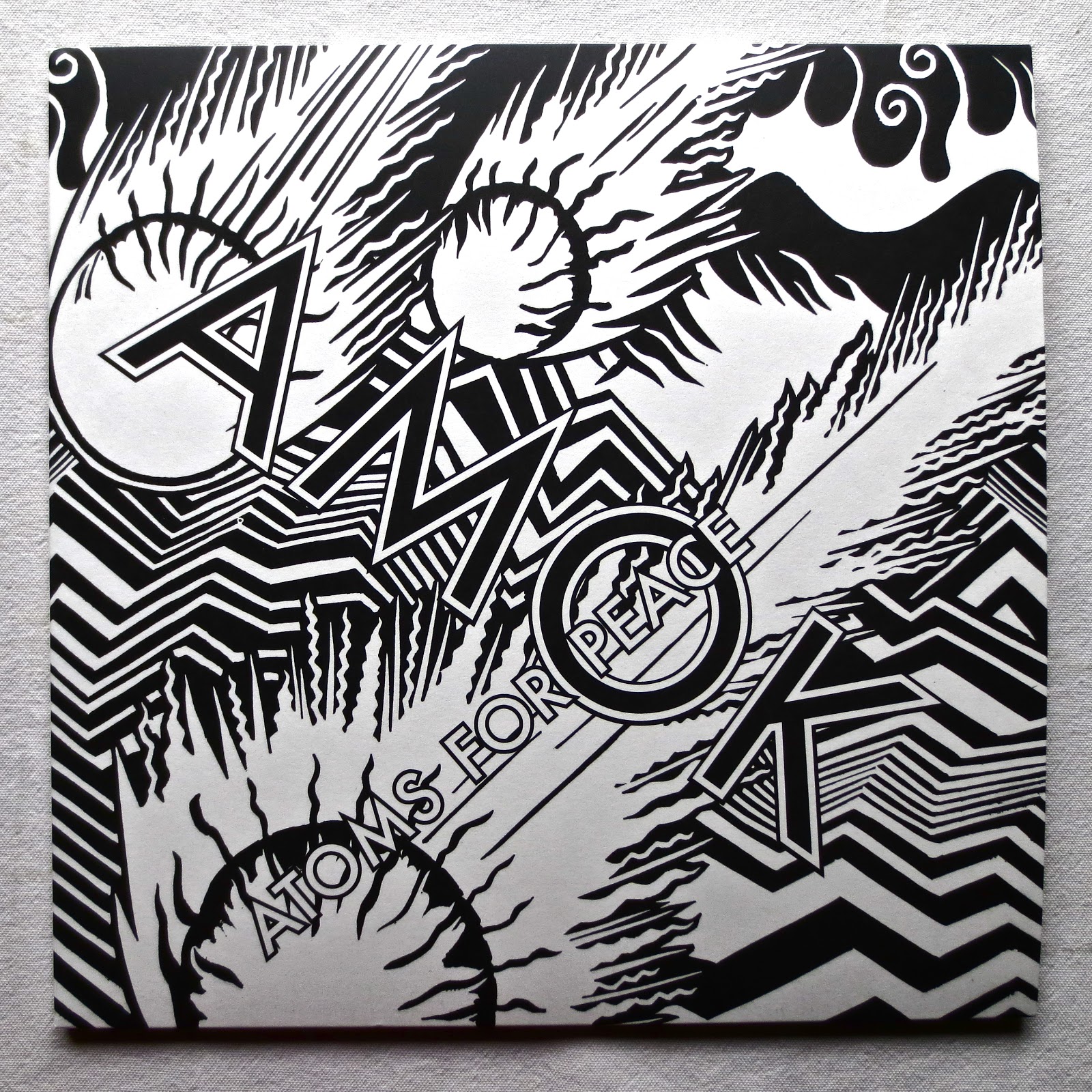 Atoms For Peace Amok Album Cover