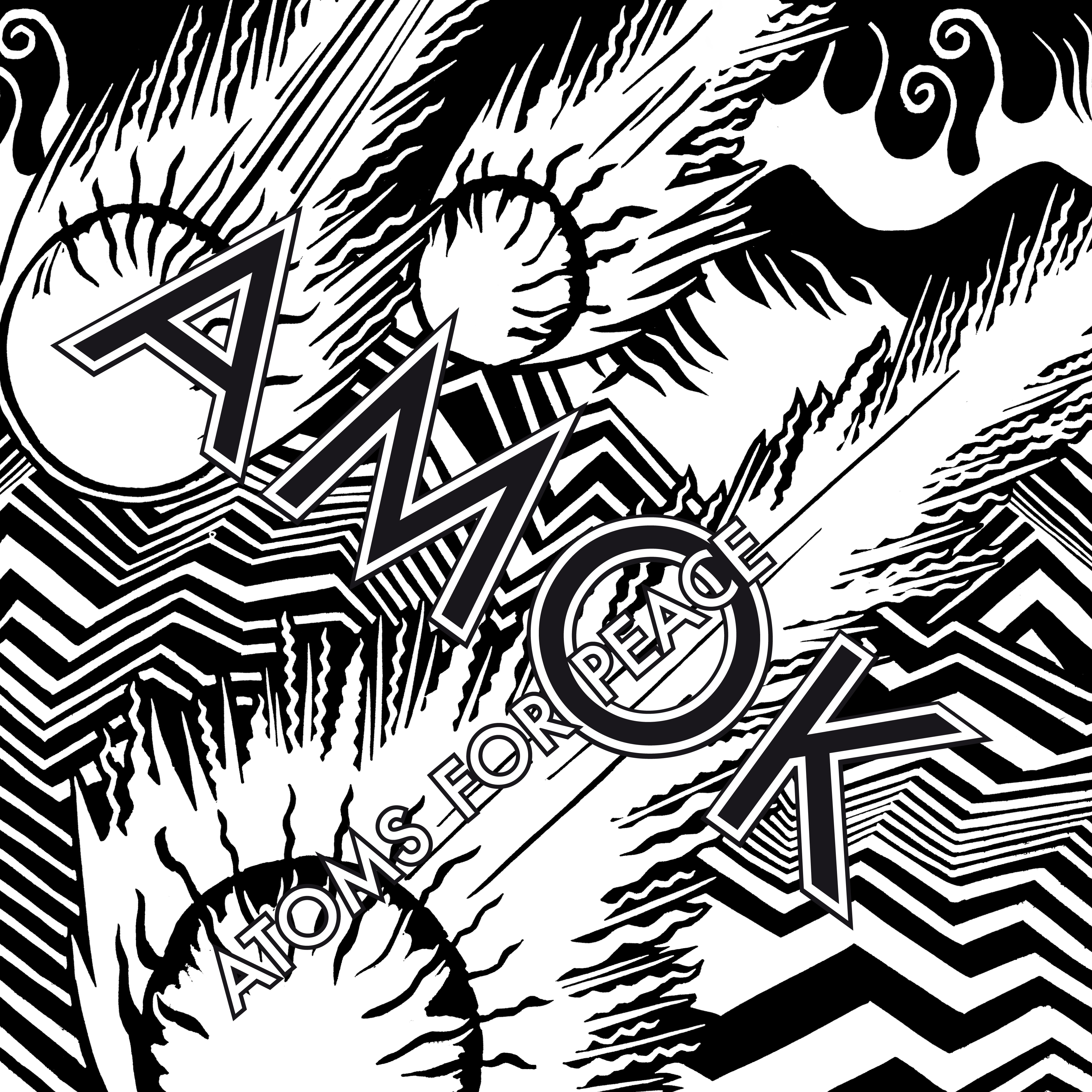 Atoms For Peace Amok Album Cover