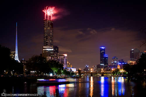 Australia Day Fireworks Perth 2013