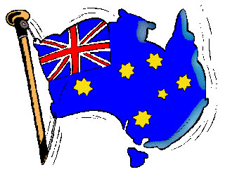 Australia Day Flags To Colour In