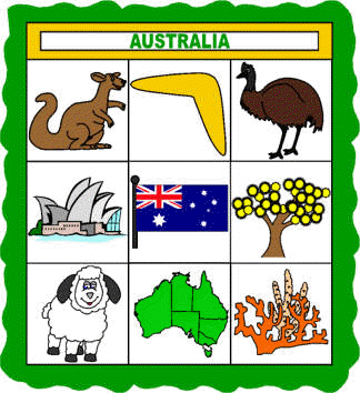 Australia Map For Kids Printable