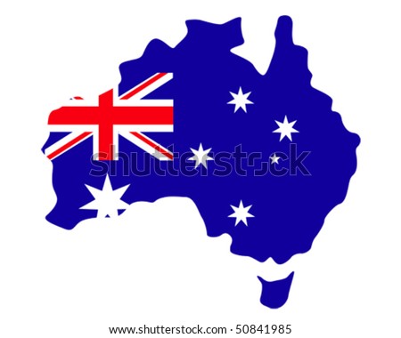 Australia Map Vector Free