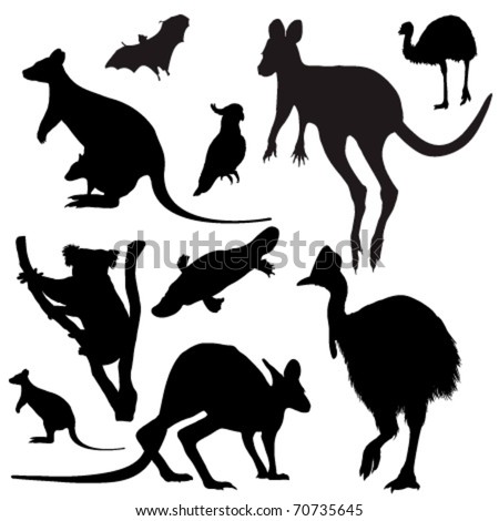 Australian Animals Clipart Free