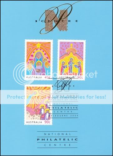 Australian Christmas Stamps 2003